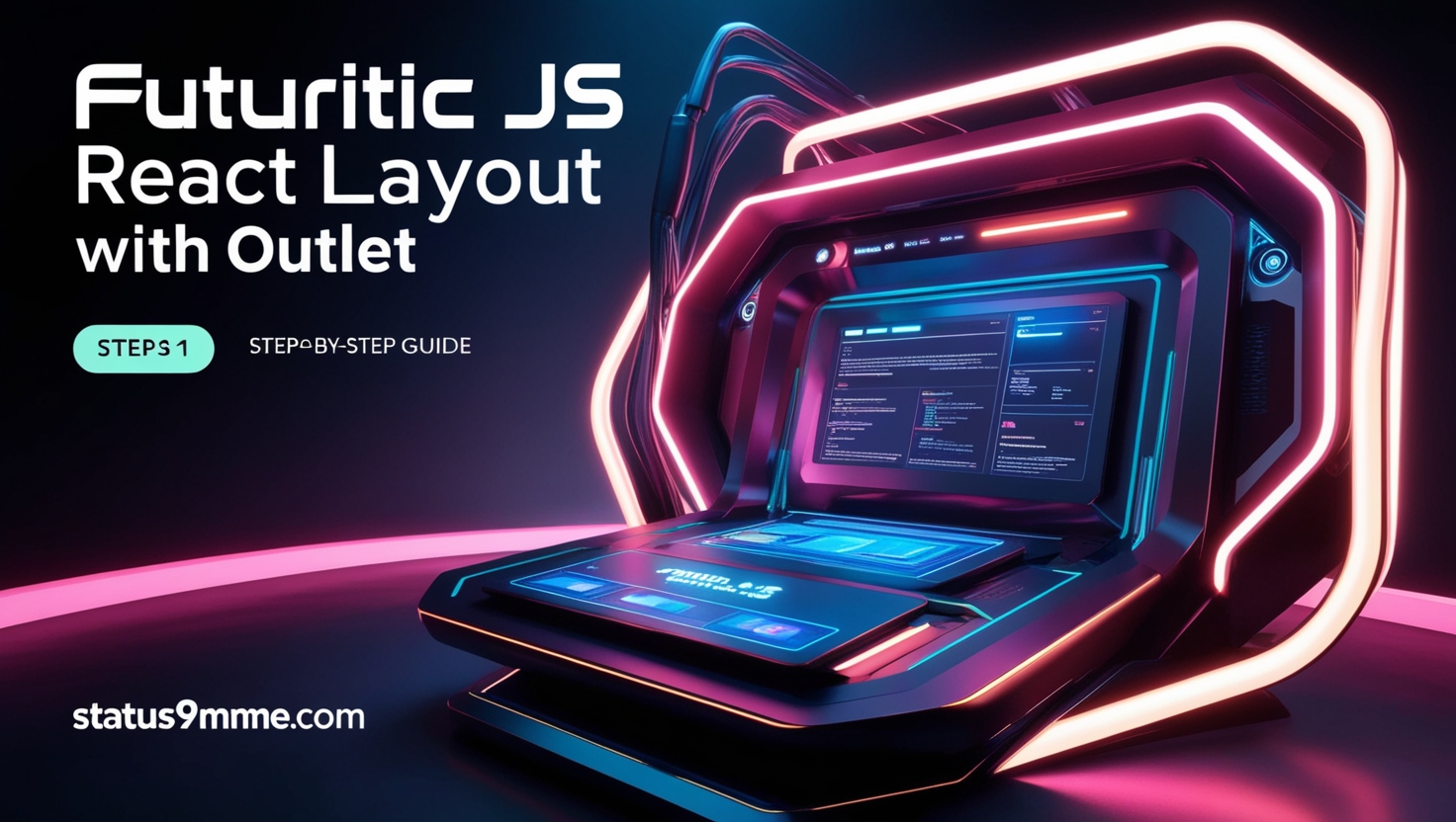 React js layout setup with outlet a step by step guide